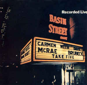 Take Five - Carmen McRae/Dave Brubeck ('61)